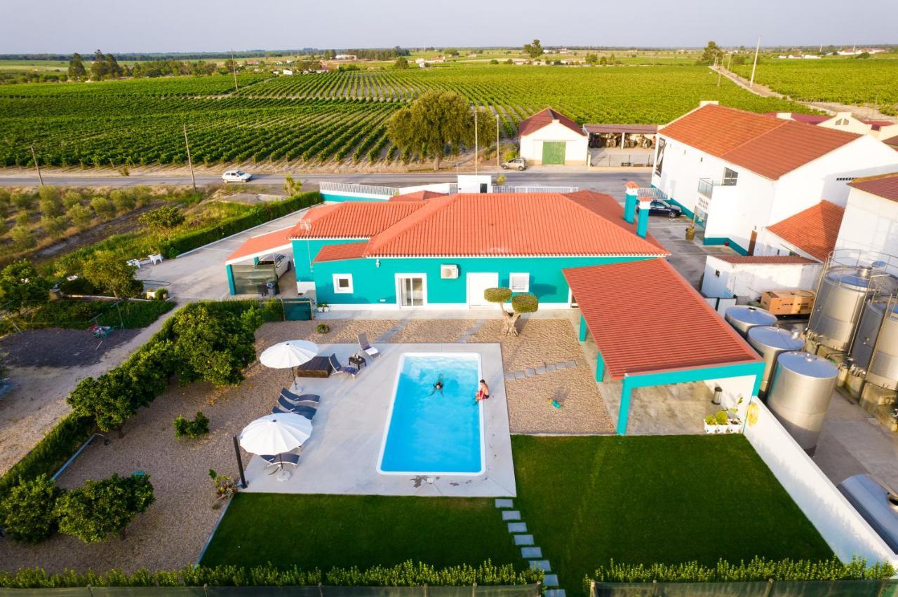 הוילה Águas de Moura Delmira Vineyard House מראה חיצוני תמונה